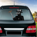 Halloween-Aufkleber für Heckscheibenwischer
