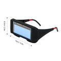 Automatische variable fotoelektrische Schweißbrille