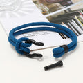 Nautisches geflochtenes Seilarmband (Geschenkkarte im Lieferumfang enthalten)