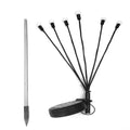 Solar-Garten-LED-Firefly-Steckleuchte