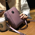 Damen-Handytasche aus weichem Leder