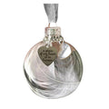 Weihnachts-Federball-Ornamente