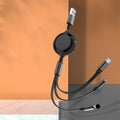 3-in-1-Fast-Magisch-Kabel, geeignet für iPhone