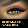 Wasserfester und wiederverwendbarer Eyeliner und Wimpernaufkleber
