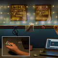 Weihnachts-Lichterkette aus Kupferdraht mit USB-Fernbedienung