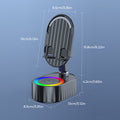 Drahtloser Induktions-Audio-Bluetooth-Lautsprecher 5-in-1-Telefonhalter