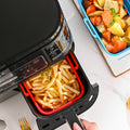 Faltbares Silikon-Backblech für die Heißluftfritteuse