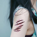 Halloween Streich Makeup Temporäres Tattoo