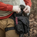Nylon wasserdichte Männer taktische Hüfttasche Bein Reise Gürteltasche