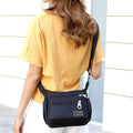 Damen-Umhängetasche aus mehrschichtigem Nylon
