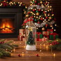 Weihnachtsbaum in einer Flasche