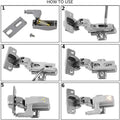 Aufklappbare LED-Leuchten