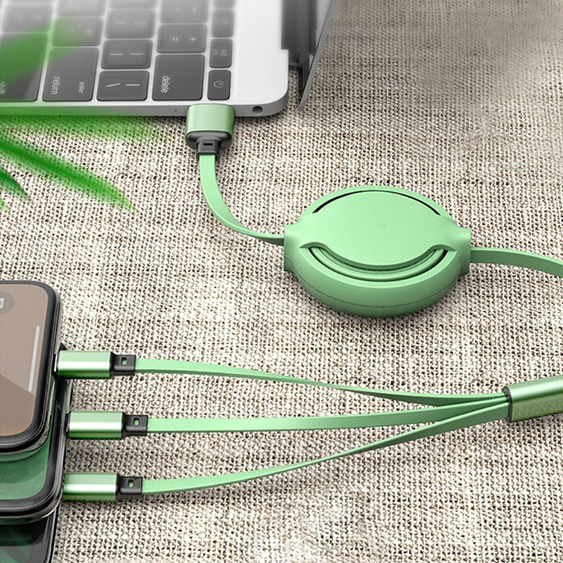 3 in 1 mobiles Ladekabel passend für iPhone Zweitbild