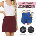Workout-Plissee-Skorts