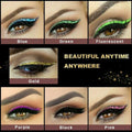 Wasserfester und wiederverwendbarer Eyeliner und Wimpernaufkleber