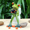 Festival-Frosch-Harz bastelt Frosch-Pastoral-Ornament