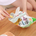 Lebensmittelverschluss mit Taschenclip (4 Stück)