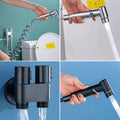 Mini-Dusche mit Doppelsteuerung