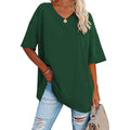 Damen-T-Shirt mit V-Ausschnitt