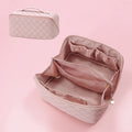 Handliche Make-up-Tasche mit Vintage-Muster
