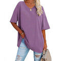 Damen-T-Shirt mit V-Ausschnitt
