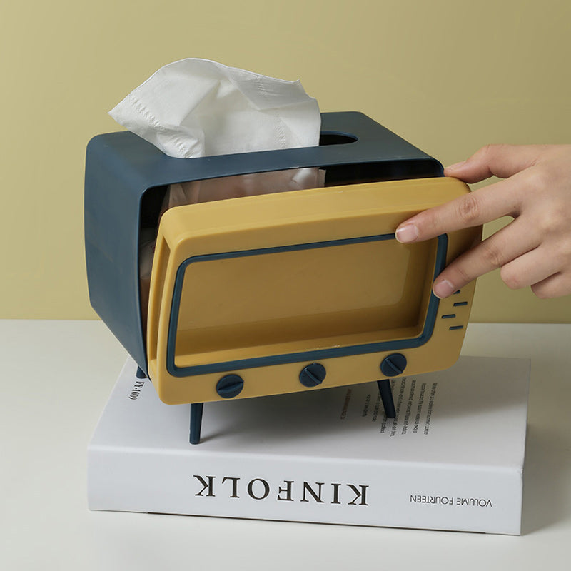 TV-Modell Taschentuchbox Zweitbild