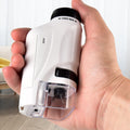 Tragbares LED-beleuchtetes Mikroskop