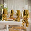 Thinker Little Golden Man Tischlampe