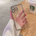 Modische transparente Hülle für das iPhone