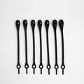 Einfache Schnürsenkel (Einheitsgröße, 12-teiliges Set)
