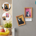 Kühlschrankmagnet mit Katzen-Fotorahmen