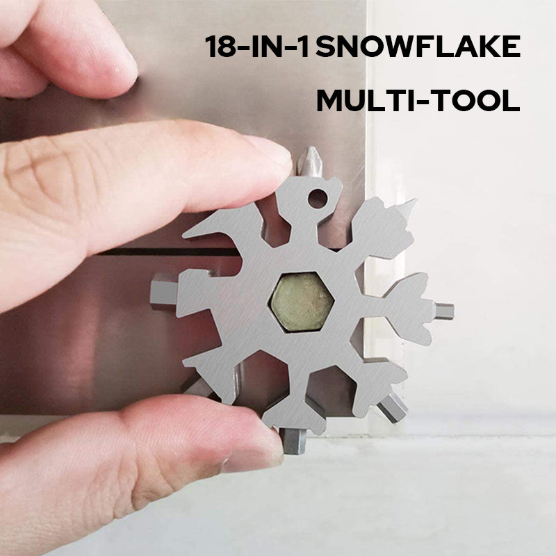 18-in-1-Schneeflocken-Multifunktionswerkzeug