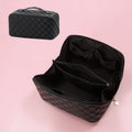 Handliche Make-up-Tasche mit Vintage-Muster