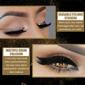 Wasserfester und wiederverwendbarer Eyeliner und Wimpernaufkleber