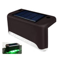 LED-Solar-Außenhoflampe (4 Stück)