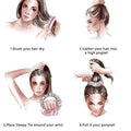 Hitzefreies Haar-Locken-Doppel-Scrunchie