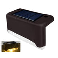 LED-Solar-Außenhoflampe (4 Stück)