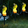 Adlerfigur Garten Solarpfosten