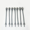 Einfache Schnürsenkel (Einheitsgröße, 12-teiliges Set)