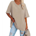 Damen-T-Shirt mit V-Ausschnitt