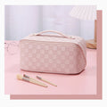 Handliche Make-up-Tasche mit Vintage-Muster