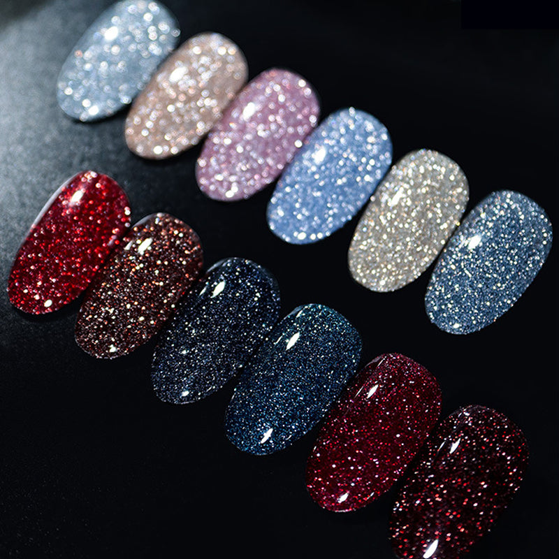 Glitzernder Kristall-Diamant-Nagellack Zweitbild