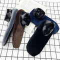 Rutschfeste Thermo-Fleece-Bodensocken