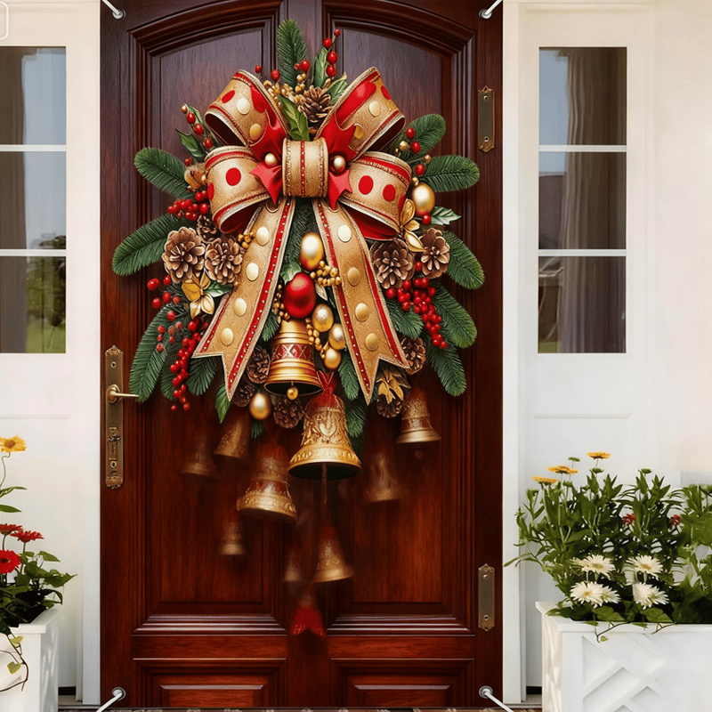 Türvorhang mit Weihnachtsglocke Hauptbild