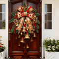 Türvorhang mit Weihnachtsglocke