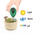3-in-1-Bodentester-Sets mit Feuchtigkeit