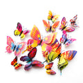 3D-Schmetterlings-Wandaufkleber