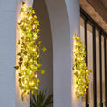 Solar-Rattan-LED-Leuchten