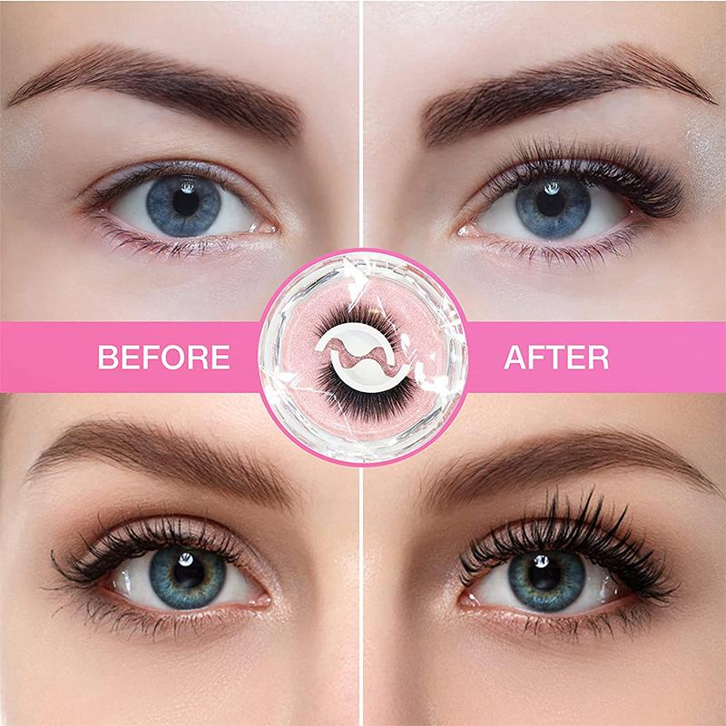 Wiederverwendbare selbstklebende Wimpern Hauptbild