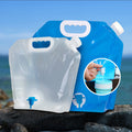 Klappbarer Wasserbeutel für den Außenbereich mit Wasserhahn